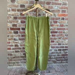 Anthropologie Moss Parachute Pants